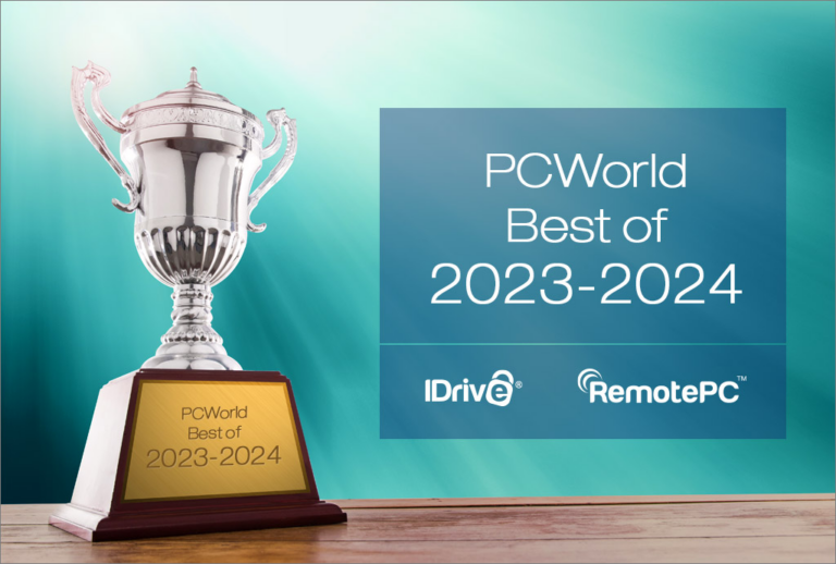 IDrive and RemotePC Honored as one of the Best of the Best in PCWorld's ...